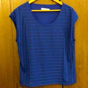 TANJAY PETITE LARGE COBALTBLUE SLEEVELESS FULLY LINED POLYESTER/SPANDEX #028